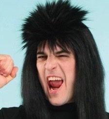 80'S ROCK STAR BLACK